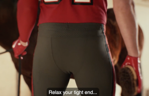 Perfect ad for a football game! I hope it wins lots of awards.