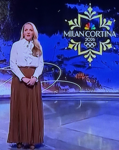 Just one of Carolyn Manno's dreadful outfits. Photo by Karen Salkin.