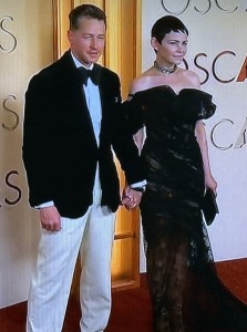 Josh Dallas, looking like a putz, and Ginnifer Goodwin. Photo by Karen Salkin.
