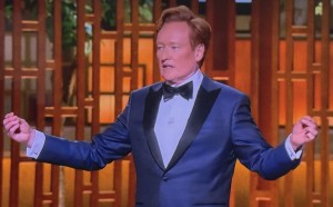 Oscars host Conan O'Brien. Photo by Karen Salkin.