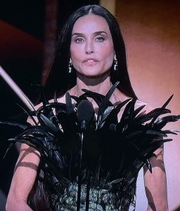 Demi Moore. (Yes--that is she!) Photo by Karen Salkin.