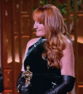 New Oscar winner Cliona Furey. Has anyone ever seen her and Springsteen's wife together? Photo by Karen Salkin.