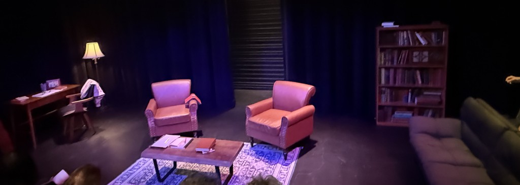 The set. Photo by Karen Salkin.