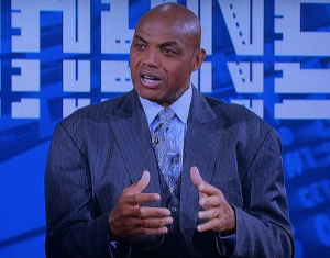 Just one of Charles Barkley's ill-fitting jackets. Photo by Karen Salkin.