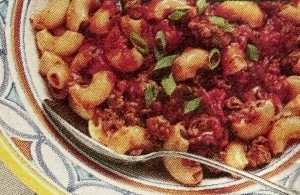 The label pic of Cheeseburger Macaroni. 