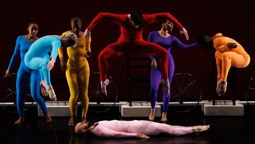 Travelogue. Photo by Ben McKeown, courtesy of the American Dance Festival, as is the one at the top of this review.