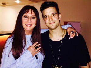 Karen Salkin and Mark Ballas a few years ago. Photo by Jeanine Anderson.