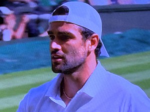 Any excuse to show Matteo Berrettini's beautiful visage! Photo by Karen Salkin.