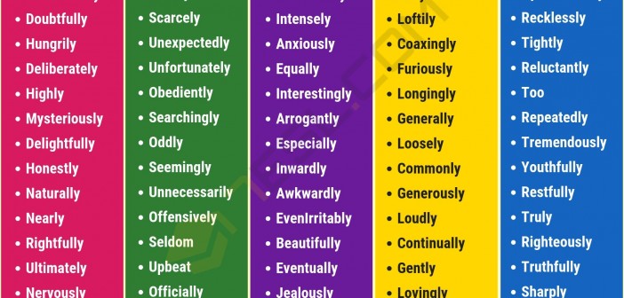 List-of-Adverbs