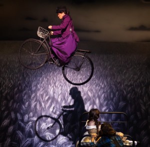 Becky Lythgoe and Hannah Sedlacek, not in the costumes from the show. (L-R) Tom Anawalt, Lucas Alifano, Hannah Sedlacek, and Eric Stanton Betts. Photo by Veronica Slavin, as is the one at the top of this review.