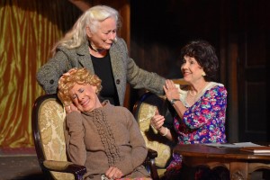 Michele Schultz, Ellen Geer, and Cynthia Kania. Photo by Ian Flanders.
